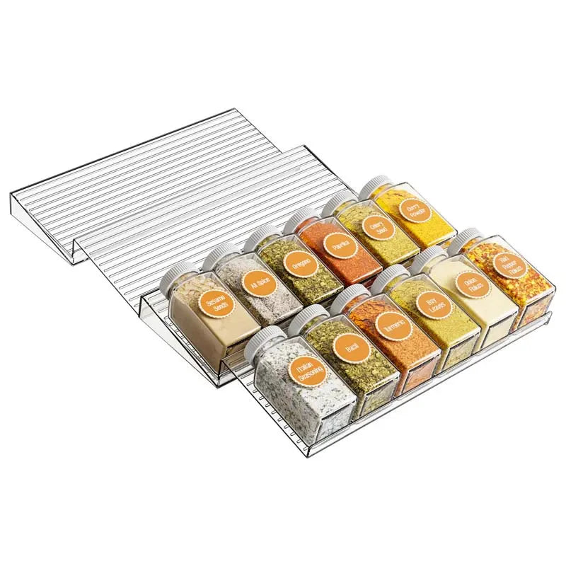 Étagère à Épices Extensible – 4 Niveaux