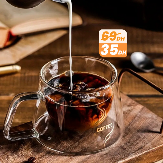 Tasse Verre Double Couche 200ml