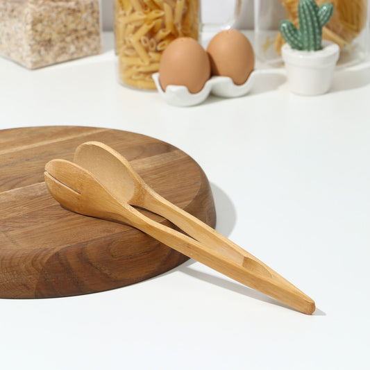 Pince à Salade en Bambou 26 cm