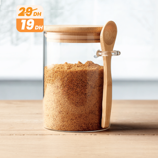 Bocal Hermétique 550ml avec Cuillère