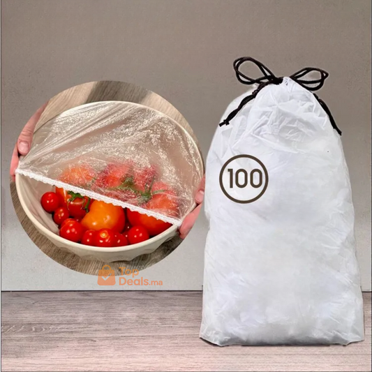 Lot de 100 Sacs de Conservation Alimentaire