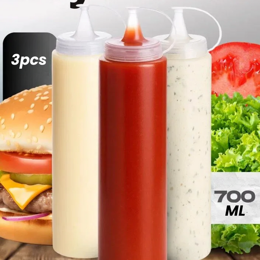 Lot de 3 Contenants à Sauce – 700 ml