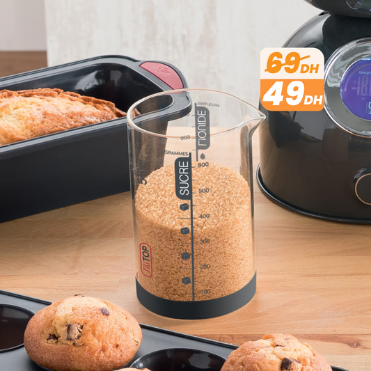 Verre doseur 0,6L - Noir
