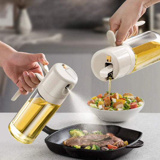 Distributeur d’Huile d’Olive 2-en-1 – 550 ml
